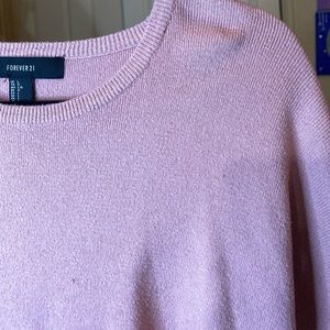 VERY CUTE rose color crop sweater 🎀💗